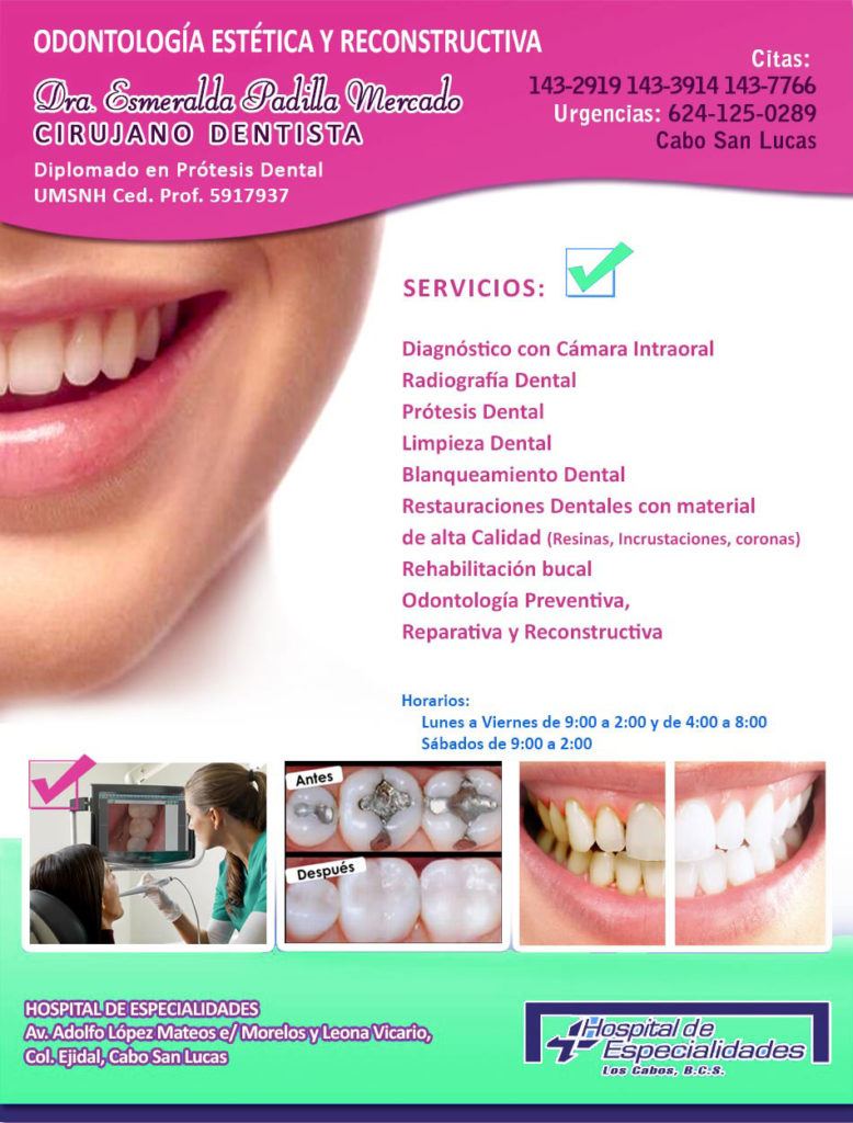 Dra Esmeralda Padilla Mercado Los Cabos Doctor